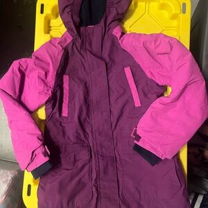 Girls Lands’ End Winter Coat 7/8
